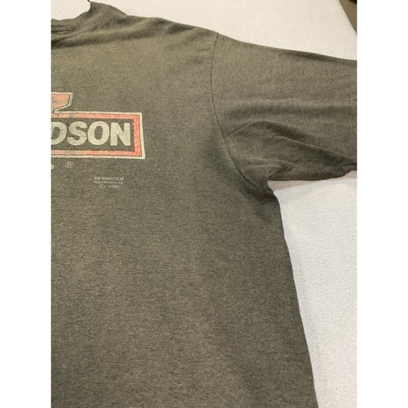 VTG '90 3D Emblem HARLEY DAVIDSON Boulder Colorado BIKER MOTORCYCLE USA SHIRT XL - Picture 11 of 14